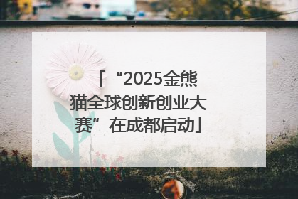 “2025金熊猫全球创新创业大赛”在成都启动