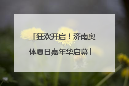 狂欢开启！济南奥体夏日嘉年华启幕