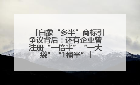 白象“多半”商标引争议背后：还有企业曾注册“一倍半”“一大袋”“1桶半”