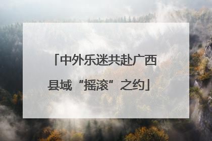 中外乐迷共赴广西县域“摇滚”之约