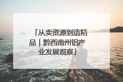从卖资源到造精品｜黔西南州铝产业发展观察