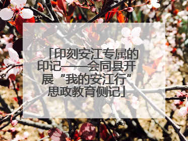 印刻安江专属的印记——会同县开展“我的安江行”思政教育侧记
