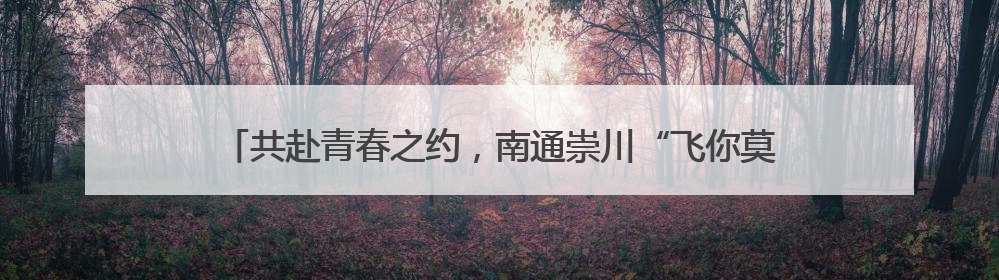 共赴青春之约，南通崇川“飞你莫属 心漾绿茵”草坪飞盘活动举办