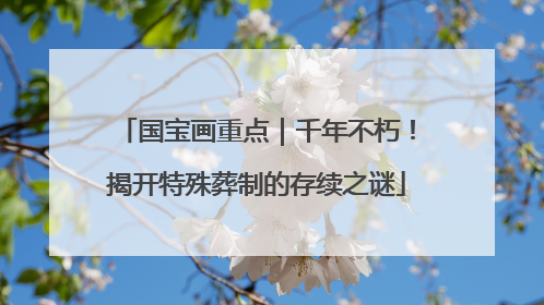 国宝画重点｜千年不朽！揭开特殊葬制的存续之谜