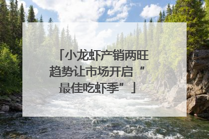 小龙虾产销两旺趋势让市场开启“最佳吃虾季”