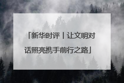 新华时评丨让文明对话照亮携手前行之路