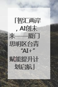 智汇两岸，AI创未来——厦门思明区台青“AI+”赋能提升计划启航