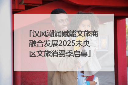 汉风潮涌赋能文旅商融合发展2025未央区文旅消费季启幕