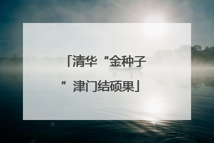 清华“金种子”津门结硕果