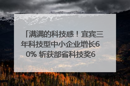 满满的科技感！宜宾三年科技型中小企业增长60% 斩获部省科技奖6项｜您牵挂的四川