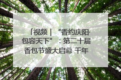 视频｜“香约庆阳·包容天下”：第二十届香包节盛大启幕 千年非遗香飘世界