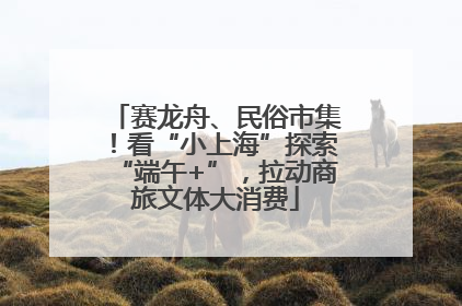 赛龙舟、民俗市集！看“小上海”探索“端午+”，拉动商旅文体大消费