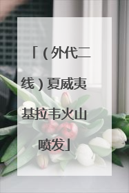 （外代二线）夏威夷基拉韦火山喷发
