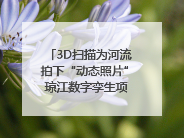 3D扫描为河流拍下“动态照片” 琼江数字孪生项目赋能流域管理｜新闻发布最前线
