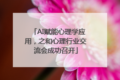 AI赋能心理学应用，之和心理行业交流会成功召开